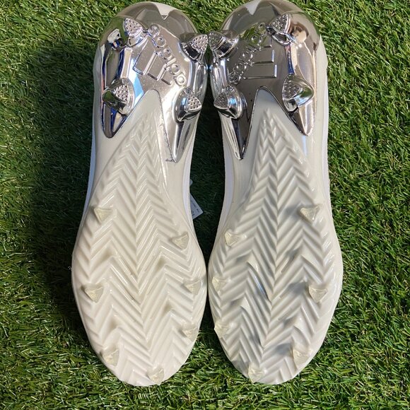 Adidas Adizero Primeknit Triple White Silver Football Cleats Mens GX5420 NEW main image 11